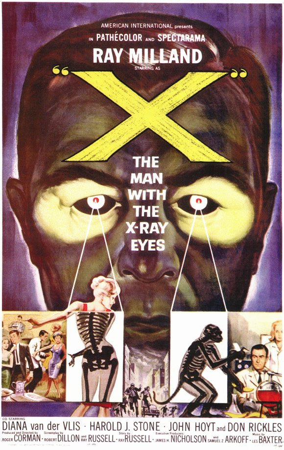 X- The Man With X-Ray Eyes (1963) - Ray Milland DVD