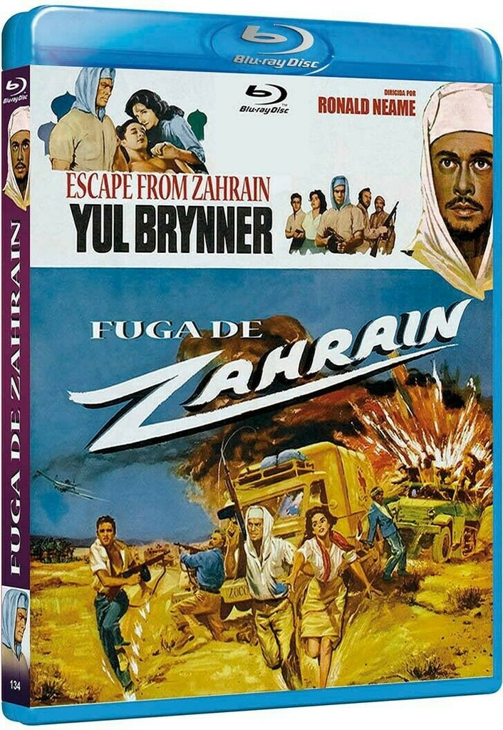 Escape From Zahrain (1962) - Yul Brynner Blu-ray codefree