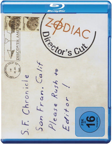 Zodiac : Director´s Cut (2007) - Jake Gyllenhaal  Blu-ray