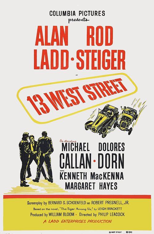 13 West Street (1962) - Alan Ladd  Colorized Version