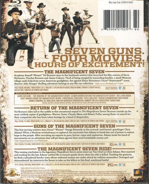 The Magnificent Seven Collection  4x Blu-ray Set