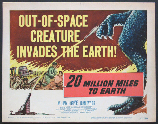 Twenty Million Miles To Earth (1957) - Ray Harryhausen Colorized Version