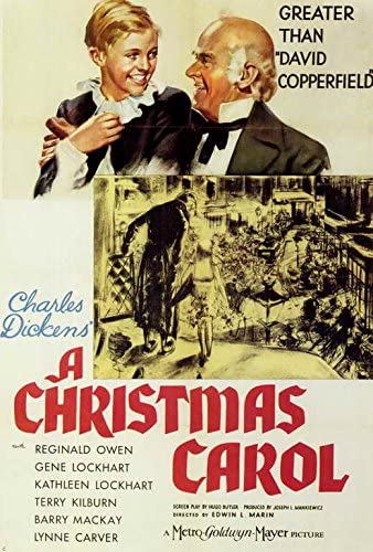 A Christmas Carol (1938) - Reginald Owen  Colorized Version