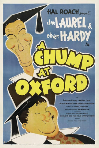 A Chump At Oxford (1940) - Laurel & Hardy  Colorized Version