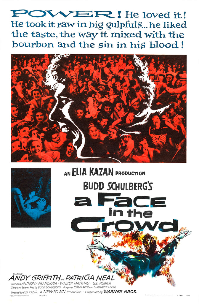 A Face In The Crowd (1957) - Andy Griffith  Colorized Version  DVD