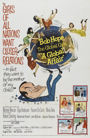 A Global Affair (1960) - Bob Hope  Colorized Version