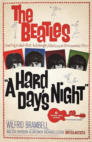 A Hard Day´s Night (1964) - The Beatles   Colorized Version