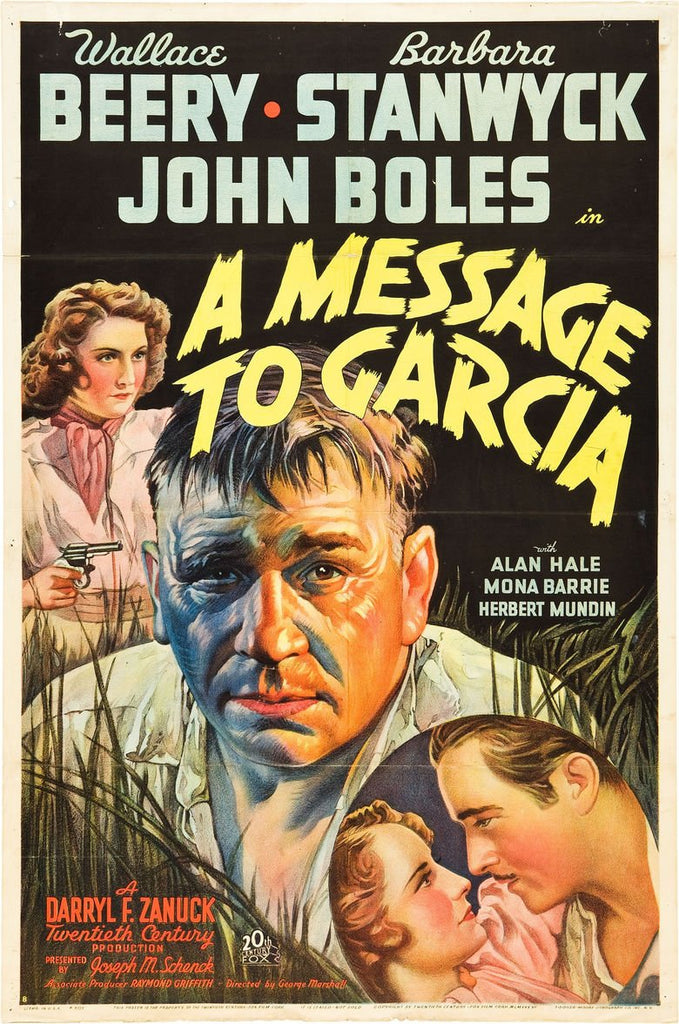 A Message To Garcia (1936) - Wallace Beery  Colorized Version