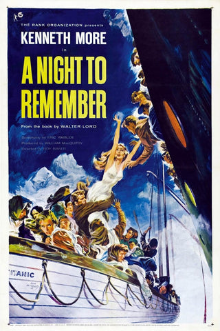 A Night To Remember (1958) - Kenneth More  Colorized Version  DVD