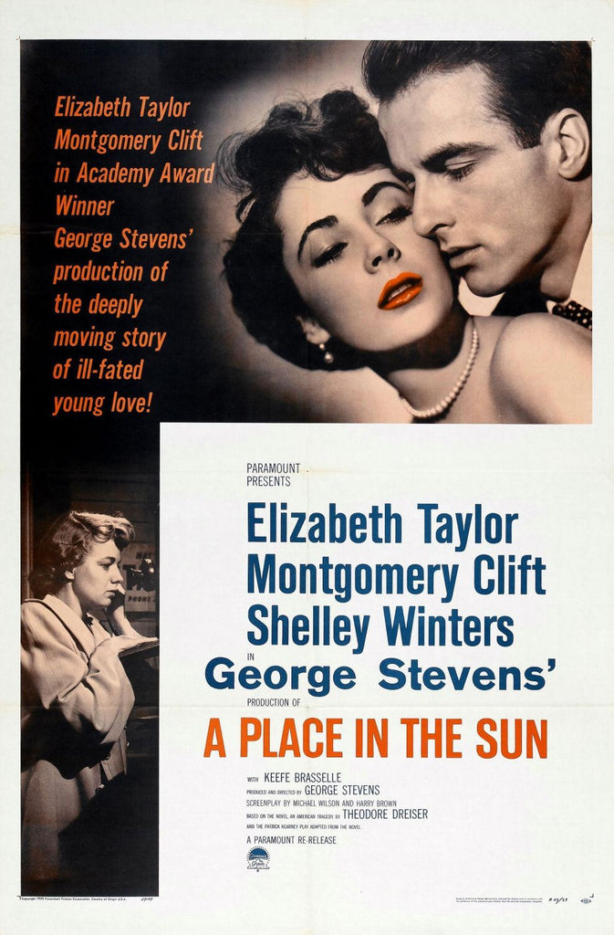 A Place In The Sun (1951) - Montgomery Clift   Colorized Version