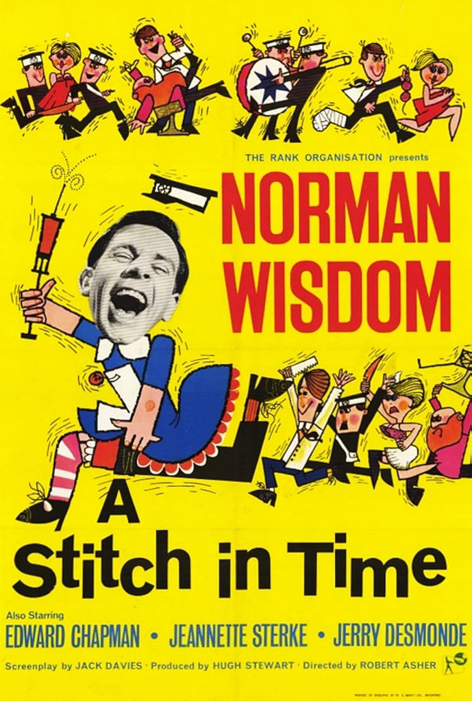 A Stitch in Time (1963) - Norman Wisdom  Colorized Version  DVD