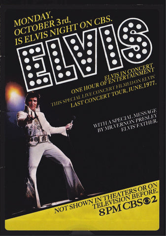 Elvis Presley - A Study Of Elvis In Concert 1977  DVD