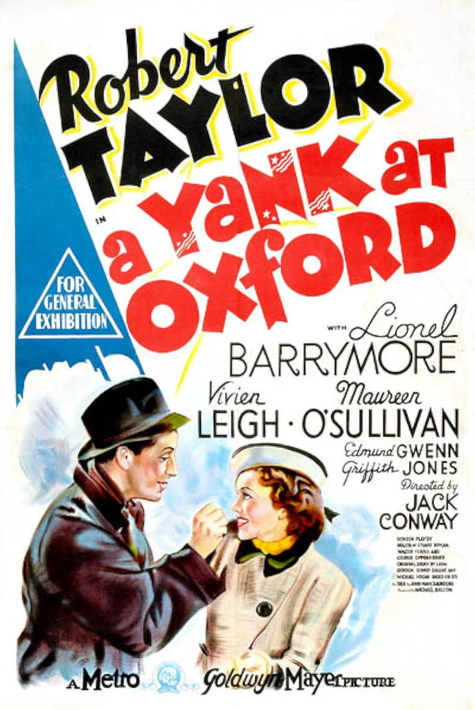 A Yank At Oxford (1938) - Robert Taylor  Colorized Version  DVD