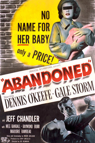 Abandoned (1949) - Dennis O´Keefe  Colorized Version  DVD