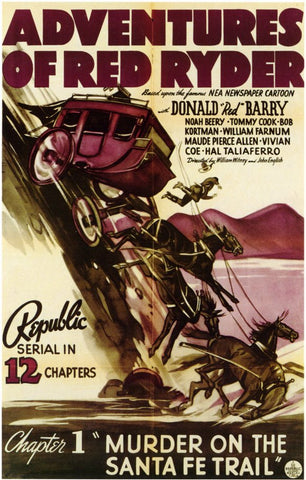 Adventures Of Red Ryder (1940) - Don "Red" Barry  Colorized Version  2 DVD Set
