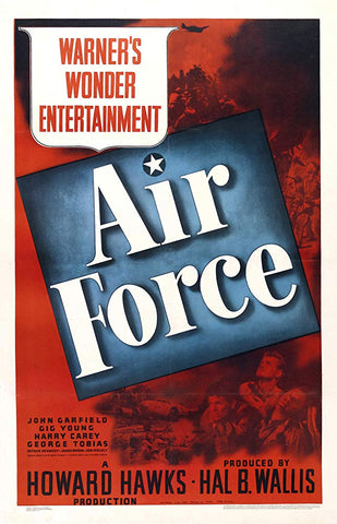 Air Force (1943) - John Garfield  Colorized Version