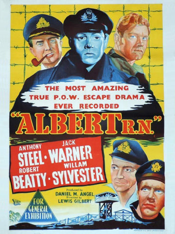 Albert R.N. (1953) - Anthony Steel  DVD  Colorized Version