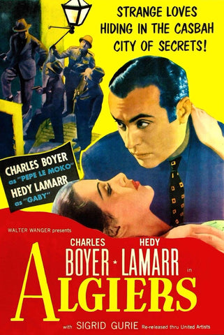 Algiers (1938) - Charles Boyer  Colorized Version  DVD