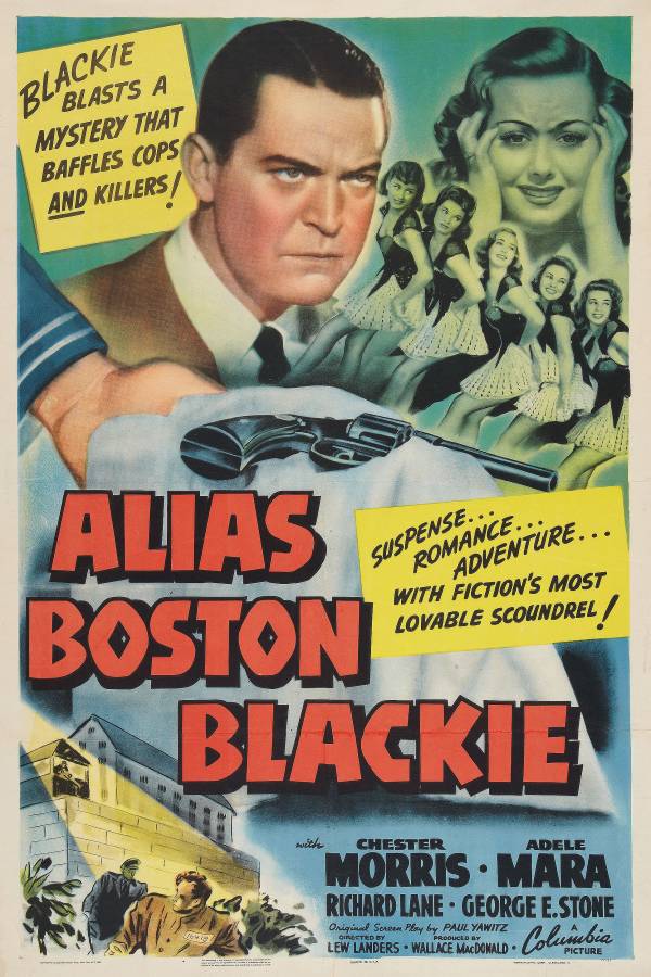 Boston Blackie : Alias Boston Blackie (1942) - Chester Morris  Colorized Version  DVD