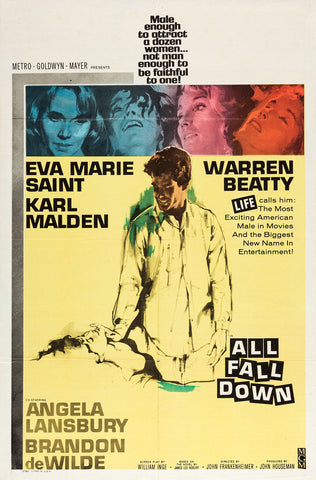 All Fall Down (1962) - Warren Beatty  Colorized Version
