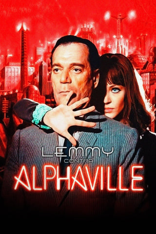 Alphaville (1965) - Eddie Constantine  Colorized Version  DVD