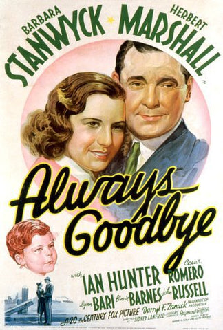 Always Goodbye (1938) - Barbara Stanwyck  Colorized Version  DVD