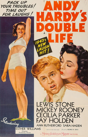 Andy Hardy's Double Life (1942) - Mickey Rooney  Colorized Version  DVD