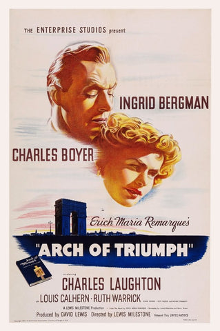Arch Of Triumph (1948) - Ingrid Bergman  Colorized Version  DVD