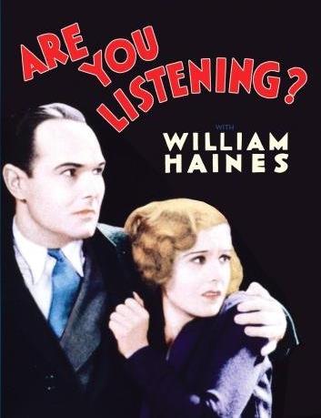 Are You Listening ? (1932) - William Haines  DVD
