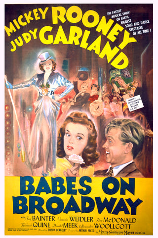 Babes On Broadway (1941) - Judy Garland  Colorized Version  DVD