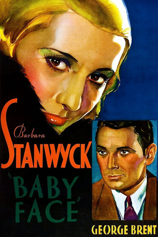 Baby Face (1933) - Barbara Stanwyck  Colorized Version  DVD