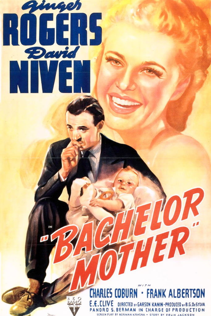 Bachelor Mother (1939) - David Niven  Colorized Version