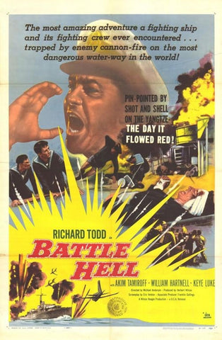 Battle Hell AKA Yangtse Incident (1957) - Richard Todd  Colorized Version
