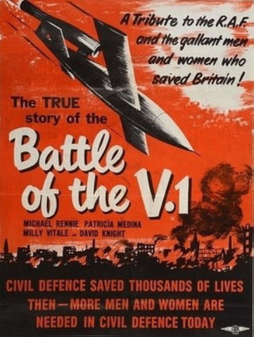 Battle of the V-1 AKA Missiles From Hell (1958) - Michael Rennie Colorized Version