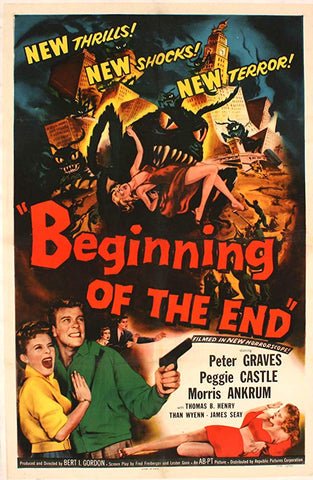 Beginning Of The End (1957) - Peter Graves  Colorized Version  DVD