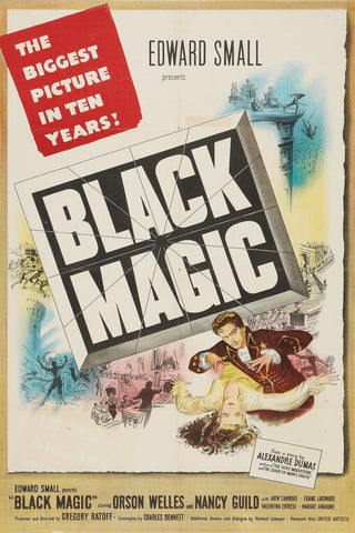 Black Magic (1949) - Orson Welles  Colorized Version  DVD
