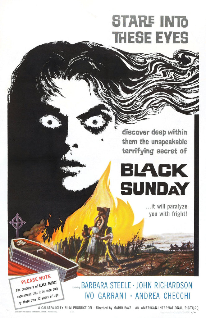 Black Sunday (1960) - Barbara Steele  Colorized Version