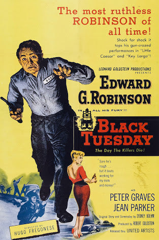Black Tuesday (1954) - Edward G. Robinson  DVD