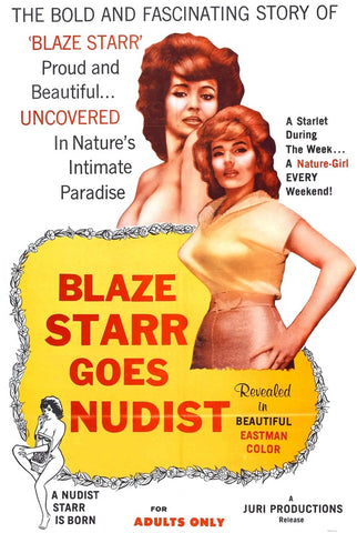 Blaze Starr Goes Nudist (1962) - Doris Wishman  DVD