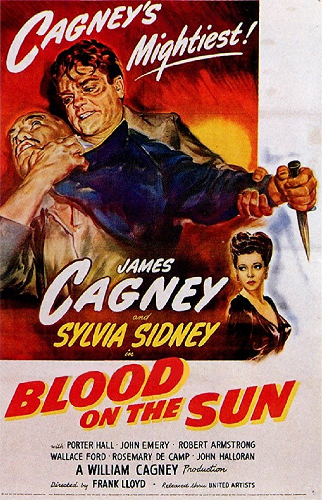 Blood On The Sun (1945) - James Cagney    Colorized Version  DVD