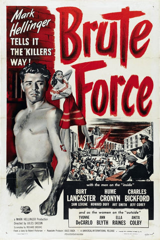Brute Force (1947) - Burt Lancaster Colorized Version  DVD