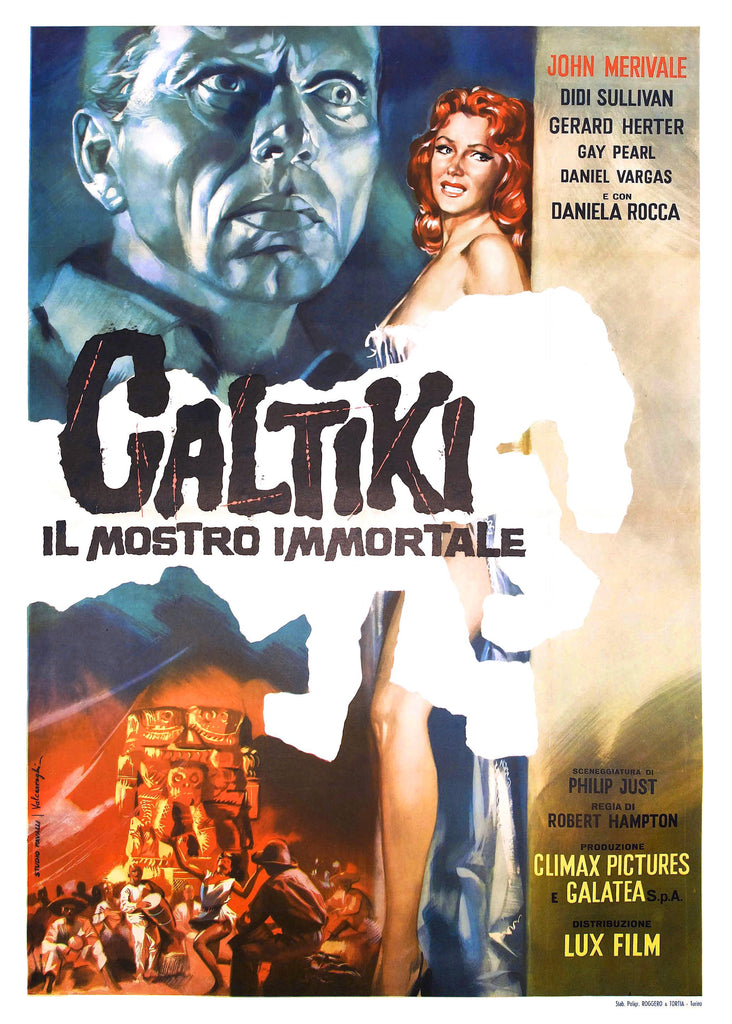 Caltiki – The Immortal Monster (1959) - John Merivale  Colorized Version  DVD