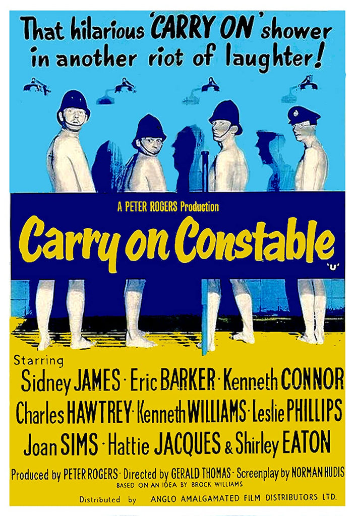 Carry On Constable (1960) - Sidney James  Colorized Version