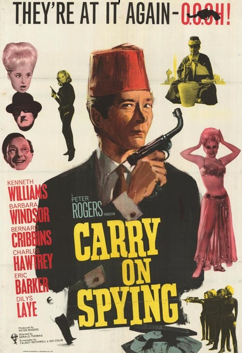 Carry On Spying (1964) - Kenneth Williams   Colorized Version