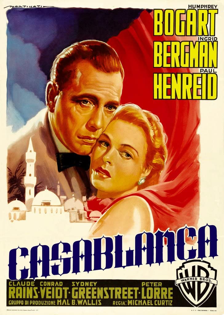 Casablanca (1942) - Humphrey Bogart  Colorized Version DVD