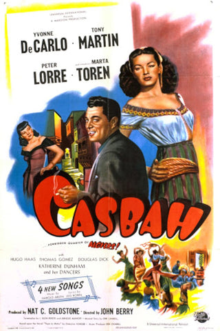 Casbah (1948) - Yvonne De Carlo  Colorized Version