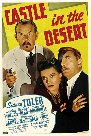 Charlie Chan : Castle In The Desert (1942) - Sidney Toler  Colorized Version  DVD
