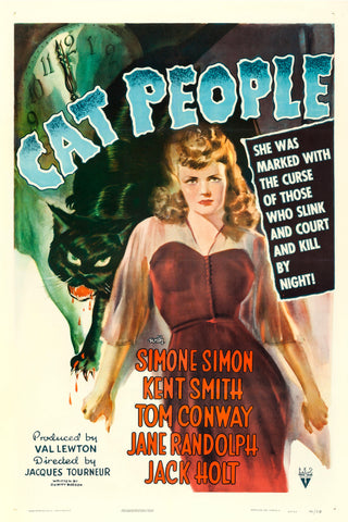 Cat People (1942) - Simone Simon  Colorized Version DVD