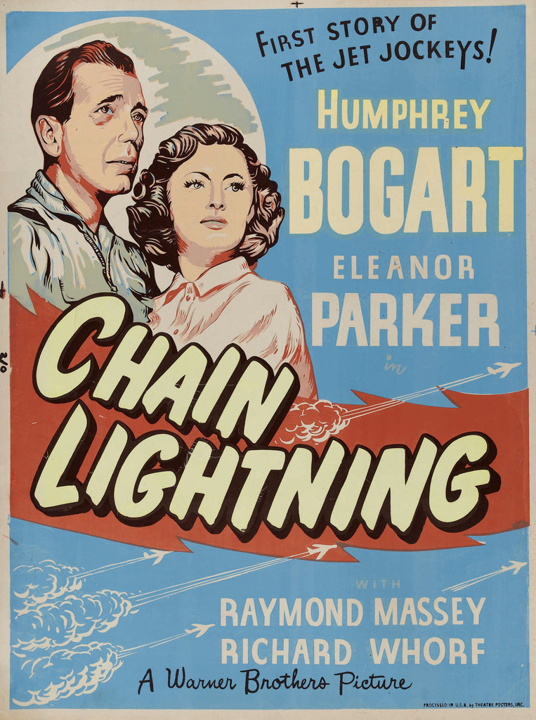 Chain Lightning (1950) Humphrey Bogart Colorized Version Elvis DVD