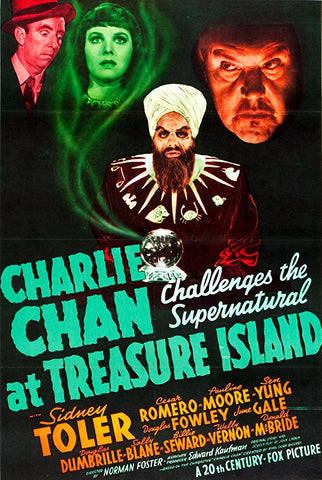 Charlie Chan At Treasure Island (1939) - Sidney Toler  Colorized Version DVD